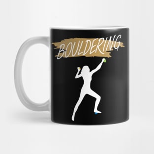 Bouldering women Mug